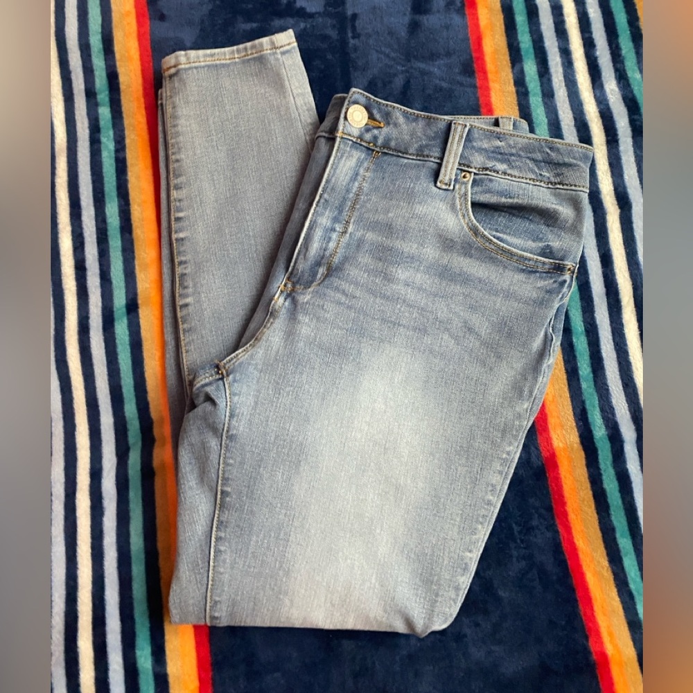 Time and Tru Light Blue Slim Jeans
